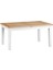 White Açılabilir Yemek Masası 140CM 1