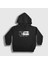 Unisex Çocuk Siyah Eren Yeager Flowers Anime Attack On Titan Kapüşonlu Sweatshirt 1