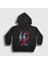 Unisex Çocuk Siyah Poster Futbol Cr7 Cristiano Ronaldo Kapüşonlu Sweatshirt 1