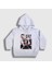 Unisex Çocuk Beyaz Poster V2 Futbol Cr7 Cristiano Ronaldo Kapüşonlu Sweatshirt 1