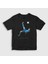 Unisex Çocuk Siyah Reverse Shot Rövaşata Cristiano Ronaldo T-Shirt 1