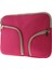 Loviver Kollu Kılıf Defteri Taşıma Çantası Fermuarı Tablet Poşeti MacBook 13 "pembe (Yurt Dışından) 3