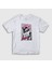 Unisex Çocuk Beyaz Jotaro Kujo Anime Jojo T-Shirt 1