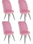 Saray Sandalye Esb 4 Adet - Pembe 1