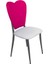 Aşk-I Derun Sandalye - Pembe Beyaz 1