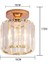 Lambalar Küçük Kristal Tavan Işık Kristal Ch Elier Modern LED Tavan Işık Kolye Fikstür 2