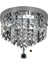 Lambalar Kristal Ch Elier Modern LED Tavan Işık Gömme Montaj Paslanmaz Çelik Fikstür 966; 250MM Boncuklu 1