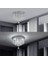 Lambalar Kristal Ch Elier Modern LED Tavan Işık Gömme Montaj Paslanmaz Çelik Fikstür 966; 250MM Boncuklu 2