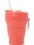 350 ml Katlanır Taşınabilir Silikon Kabı Kırmızı (Yurt Dışından) 1