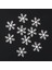 20X Kristal Kar Tanesi Scrapbooking Süslemeleri Noel Kartı Topper 14 mm (Yurt Dışından) 2