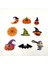 100 Parça 2 Delik Dıy Dikiş Scrapbooking Dekor Için Karışık Cadılar Bayramı Ahşap Düğmeleri (Yurt Dışından) 5