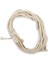 2 Parça 30M Doğal Diy Yumuşak Pamuk Örgülü Halat Boru Kablosu String Craft 3 mm (Yurt Dışından) 4
