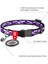 Collar Qr Pasaportlu Kedi Boyun Tasması 20-30 cm 10 mm "purple Camo" 3