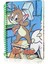 Tom ve Jerry Butik Defter Çizgili ve Kareli 96 Yaprak 17X24 3