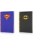 Superman Butik Defter Çizgili 96 Yaprak 17X24 + Batman Butik Defter Çizgili 96 Yaprak 24X17 1