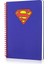 Superman Butik Defter Çizgili 96 Yaprak 17X24 + Batman Butik Defter Çizgili 96 Yaprak 24X17 3