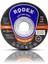 25 Parça Spiral Taşlama Cırt Zımpara Inox Metal Kesici Flap Disk 2