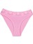 Kadın Likralı Beli Dantelli Bikini Külot C-131 (4 Paket) - Pembe - 5 1