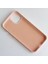 white iPhone 13 Uyumlu Lansman Içi Kadife Silikon Telefon Kilifi 3