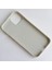 white iPhone 13 Uyumlu Lansman Içi Kadife Silikon Telefon Kilifi 3