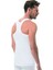 3 Adet Tutku Ribana Spor Erkek Beyaz Atlet 0118 2