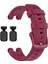 Garmin Lily Için Silikon Kordon Kayış Bordo 1