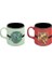 Harry Potter Gryffindor Logo Mug ve Slytherin Logo Mug 1