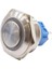 28B-G1-E 28MM Çıkık Yaylı Işıklı Metal Buton - Beyaz 1