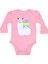 Pamuk Llama Kız Bebek Pembe Body 2