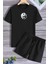 Ying Yang Şort T-Shirt Eşofman Takımı 2