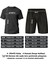 Tüy Şort T-Shirt Eşofman Takımı 2