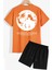 Evren Temalı Şort T-Shirt Eşofman Takımı 1
