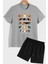 Anime Şort T-Shirt Eşofman Takımı 1