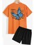 Sırt Baskılı Şort T-Shirt Eşofman Takımı 1