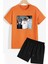 Müslüm Baskılı Şort T-Shirt Eşofman Takımı 1