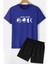 Evren Temalı Şort T-Shirt Eşofman Takımı 1