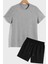 Unisex Şort T-Shirt Eşofman Takımı 1