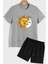Evren Temalı Şort T-Shirt Eşofman Takımı 1