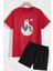Uzay Temalı Şort T-Shirt Eşofman Takımı 1