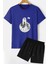 Uzay Temalı Şort T-Shirt Eşofman Takımı 1