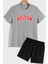 Boston Şort T-Shirt Eşofman Takımı 1