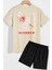 Sırt Baskılı Şort T-Shirt Eşofman Takımı 1