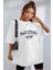 Letter Graphic Oversize Tasarım Tshirt 2