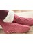 Home Socks Triko Kadın Peluş Çorap 36-38 Gül Kurusu 2