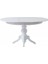 Beyaz Kaplan Ayak Masa Yuvarlak Yemek Masası 2