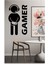 Gamer Oyuncu Pc Xbox Playstation Console Games Duvar Sticker 1
