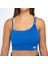 Kadın Ince Askılı Spor Sütyeni Atlet Esnek Crop Top - Eternity Mavi 1