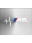 Bmw M5 Renkli Nabız Kalp Atışı Sticker 2 Adet 1