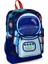 Kids Dört Bölmeli Okul Sırt Çantası Saks Mavi Astronot Desenli 23724 1