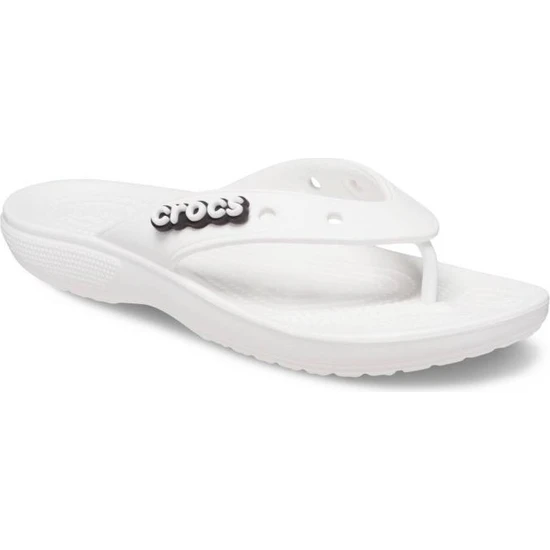Crocs 207713 - Classic Flip 100-WHITE Parmak Arasi Kadin Terlik